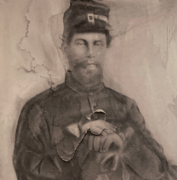 James R. Dean Sr.: When he was discharged from the civil war, he used the money he received to build the old barn.